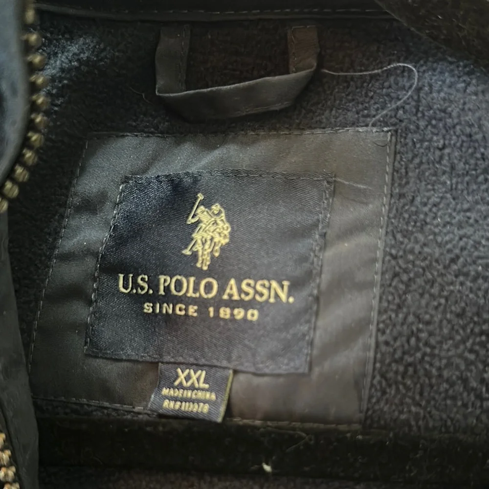 U.S. Polo Assn. Blue and Red coat for Stylish Protection - Picture 2 of 5
